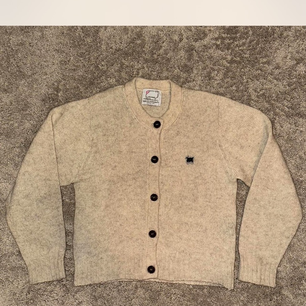 Rowing Blazers Warm & Wonderful Wool Cardigan Small